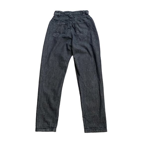 PRETTY LITTLE THING Womens Size US 4 UK 8 High Rise Cotton Gray Straight Jeans - Picture 2 of 6